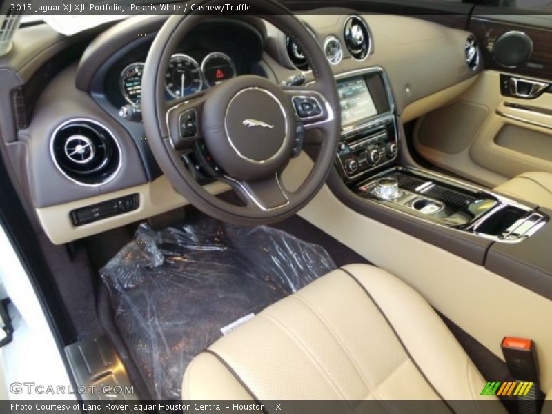  2015 XJ XJL Portfolio Cashew/Truffle Interior