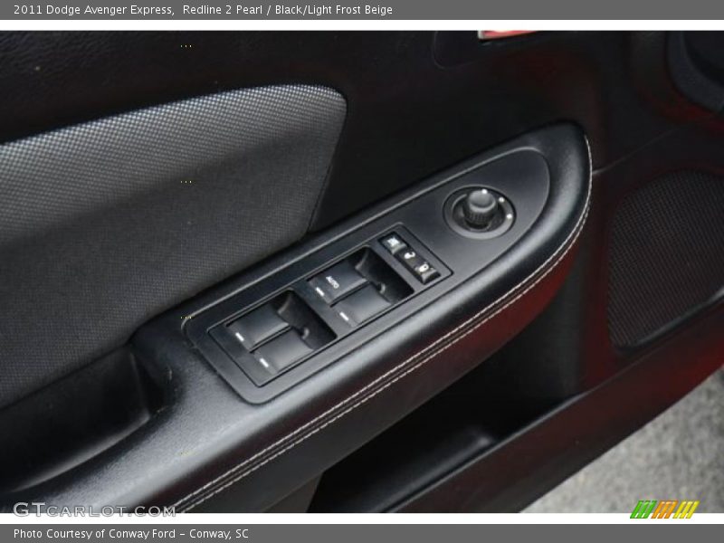 Redline 2 Pearl / Black/Light Frost Beige 2011 Dodge Avenger Express