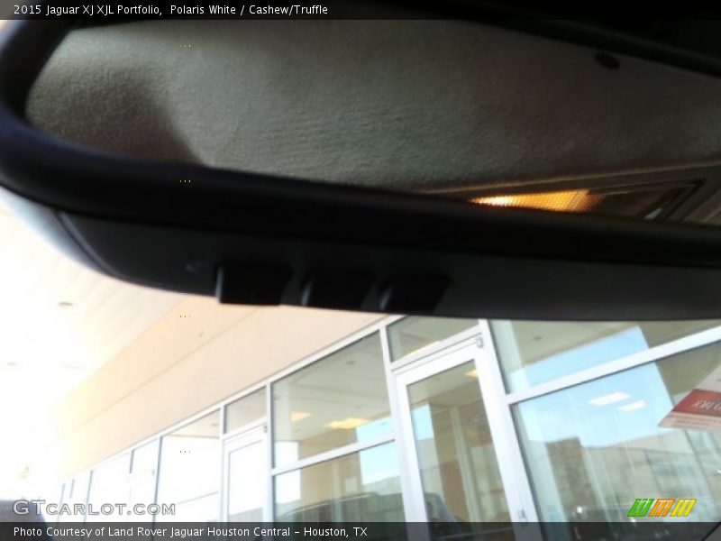 Polaris White / Cashew/Truffle 2015 Jaguar XJ XJL Portfolio