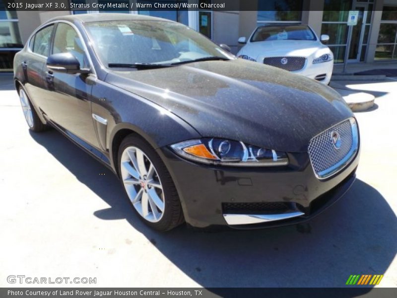 Stratus Grey Metallic / Warm Charcoal/Warm Charcoal 2015 Jaguar XF 3.0
