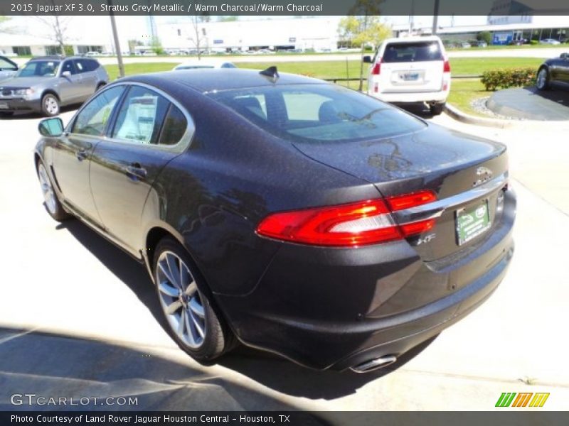 Stratus Grey Metallic / Warm Charcoal/Warm Charcoal 2015 Jaguar XF 3.0