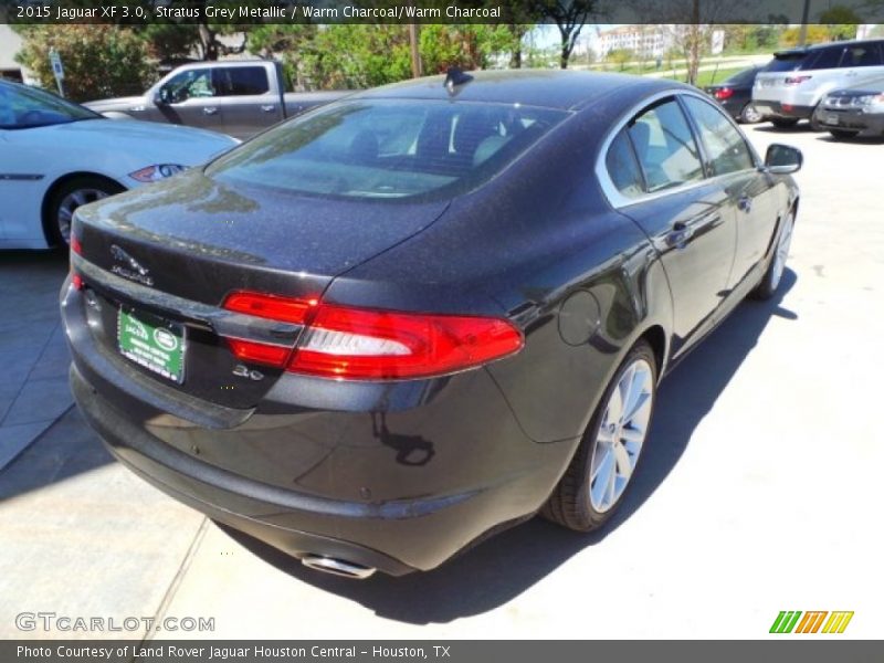Stratus Grey Metallic / Warm Charcoal/Warm Charcoal 2015 Jaguar XF 3.0