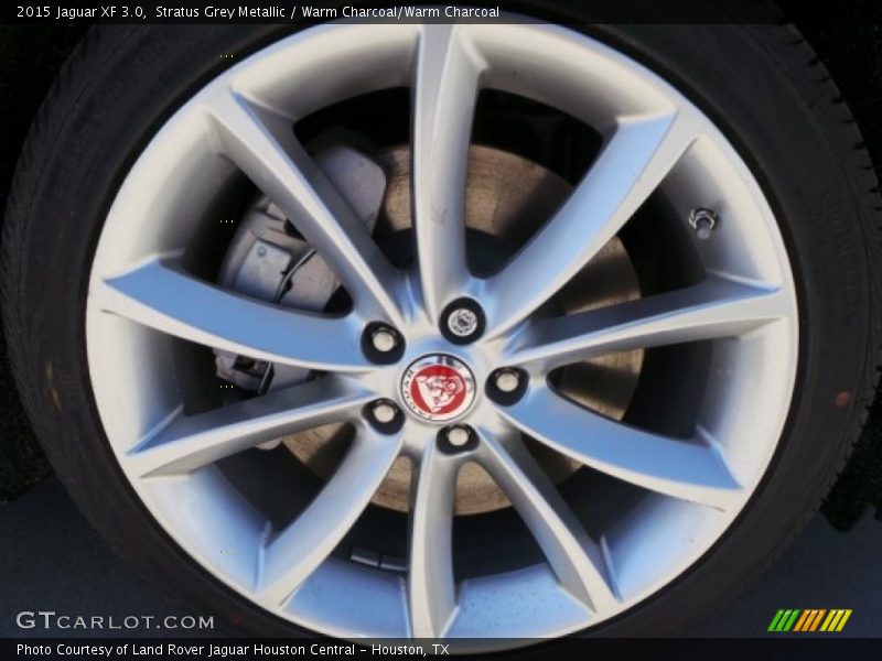 Stratus Grey Metallic / Warm Charcoal/Warm Charcoal 2015 Jaguar XF 3.0