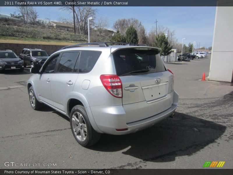 Classic Silver Metallic / Dark Charcoal 2011 Toyota RAV4 V6 Sport 4WD