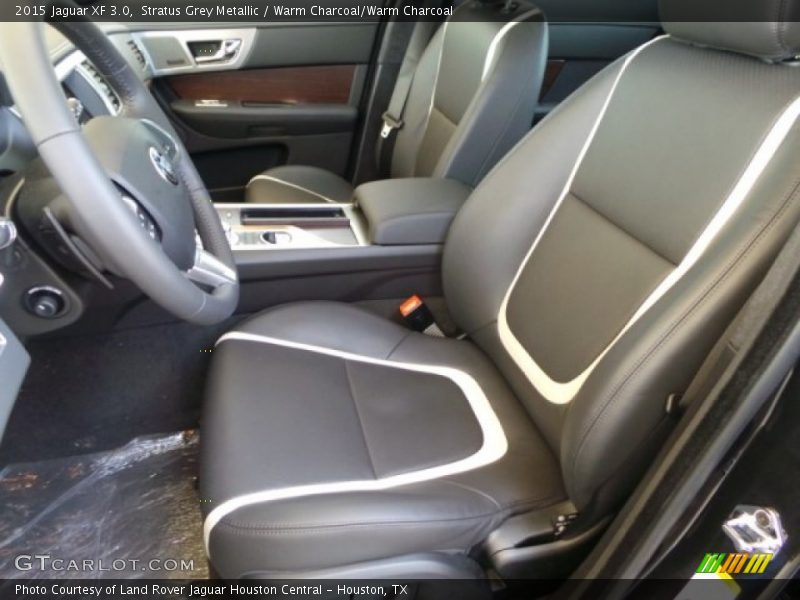 Stratus Grey Metallic / Warm Charcoal/Warm Charcoal 2015 Jaguar XF 3.0