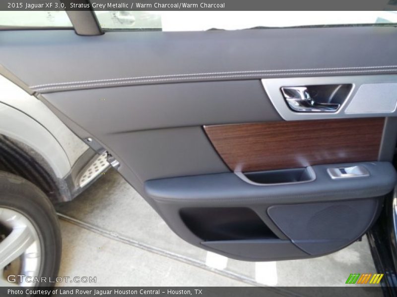 Stratus Grey Metallic / Warm Charcoal/Warm Charcoal 2015 Jaguar XF 3.0