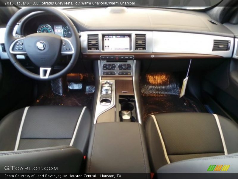 Stratus Grey Metallic / Warm Charcoal/Warm Charcoal 2015 Jaguar XF 3.0