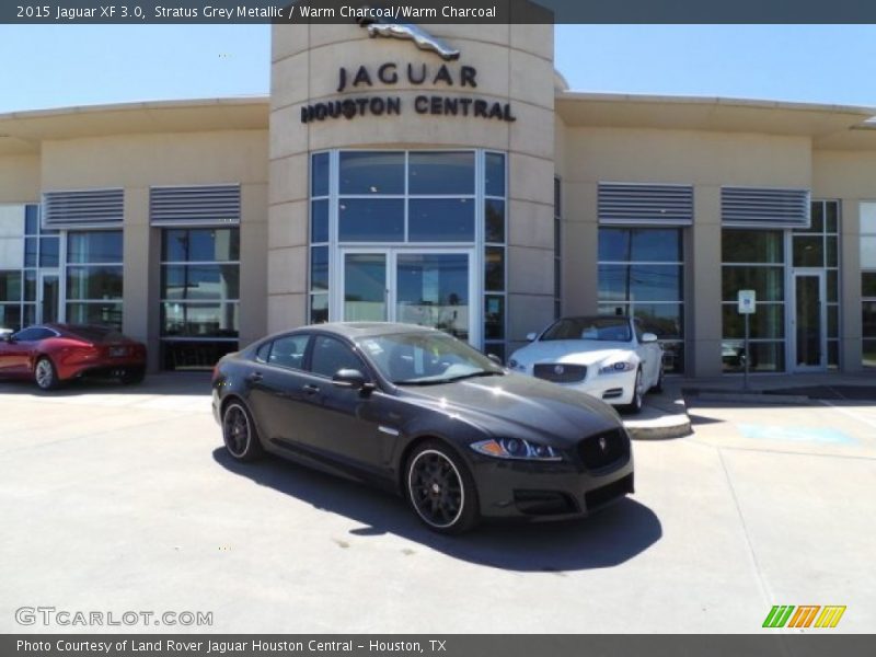 Stratus Grey Metallic / Warm Charcoal/Warm Charcoal 2015 Jaguar XF 3.0