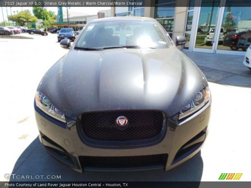 Stratus Grey Metallic / Warm Charcoal/Warm Charcoal 2015 Jaguar XF 3.0