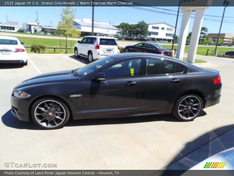 Stratus Grey Metallic / Warm Charcoal/Warm Charcoal 2015 Jaguar XF 3.0