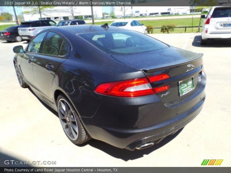 Stratus Grey Metallic / Warm Charcoal/Warm Charcoal 2015 Jaguar XF 3.0