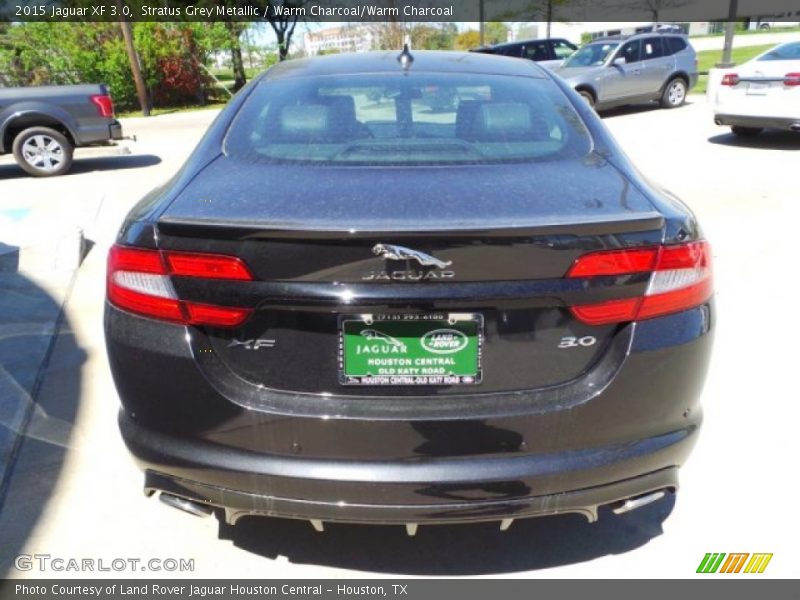 Stratus Grey Metallic / Warm Charcoal/Warm Charcoal 2015 Jaguar XF 3.0