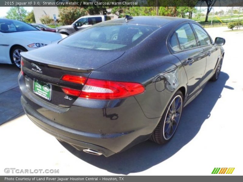 Stratus Grey Metallic / Warm Charcoal/Warm Charcoal 2015 Jaguar XF 3.0