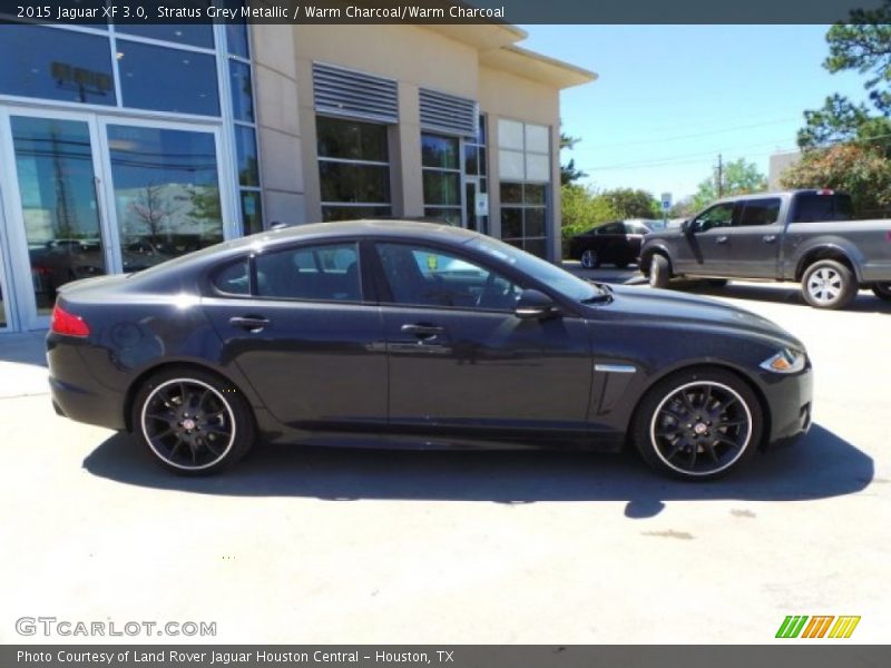 Stratus Grey Metallic / Warm Charcoal/Warm Charcoal 2015 Jaguar XF 3.0