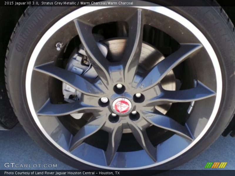 Stratus Grey Metallic / Warm Charcoal/Warm Charcoal 2015 Jaguar XF 3.0