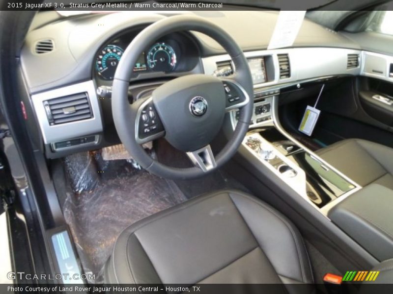 Stratus Grey Metallic / Warm Charcoal/Warm Charcoal 2015 Jaguar XF 3.0