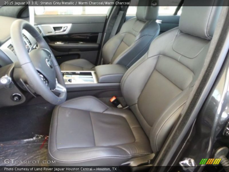 Stratus Grey Metallic / Warm Charcoal/Warm Charcoal 2015 Jaguar XF 3.0