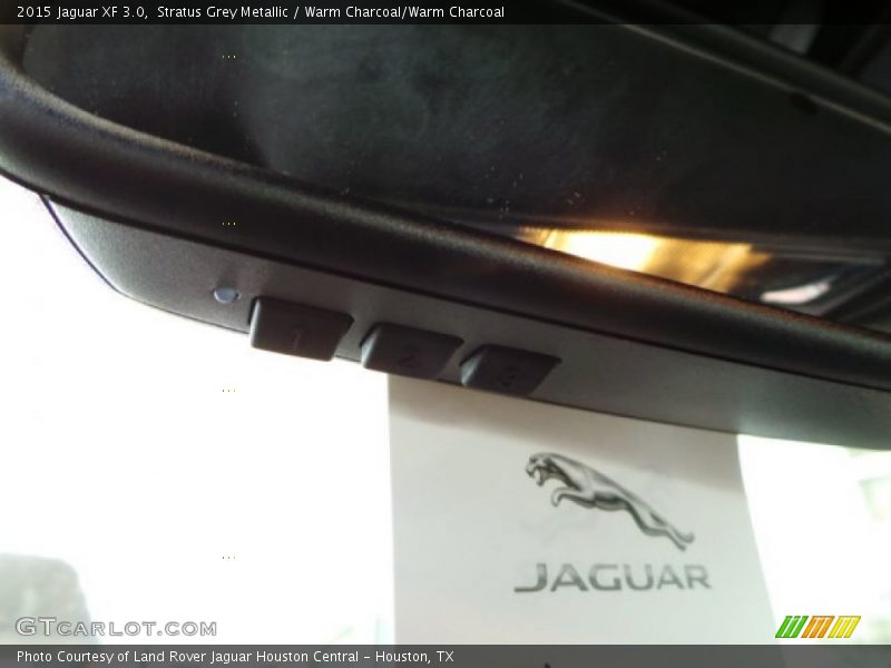 Stratus Grey Metallic / Warm Charcoal/Warm Charcoal 2015 Jaguar XF 3.0