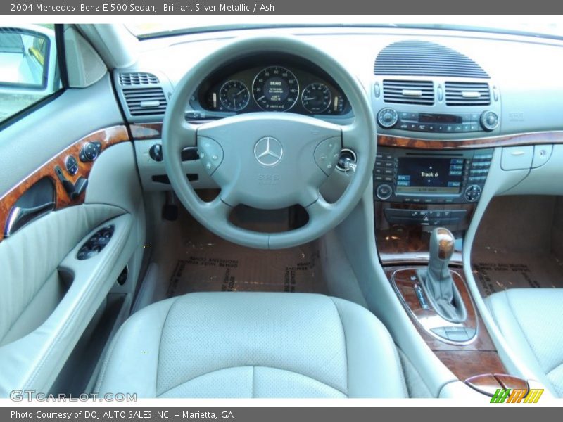 Dashboard of 2004 E 500 Sedan