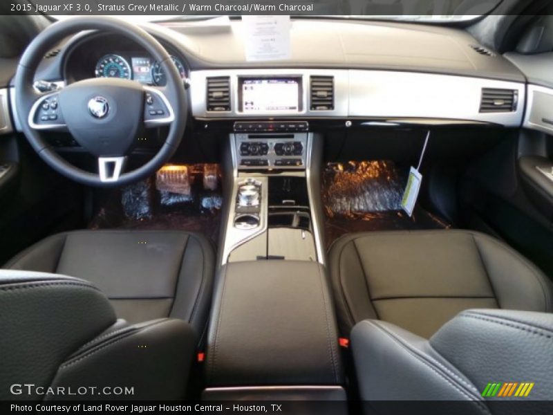 Stratus Grey Metallic / Warm Charcoal/Warm Charcoal 2015 Jaguar XF 3.0