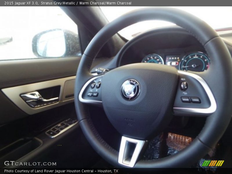 Stratus Grey Metallic / Warm Charcoal/Warm Charcoal 2015 Jaguar XF 3.0