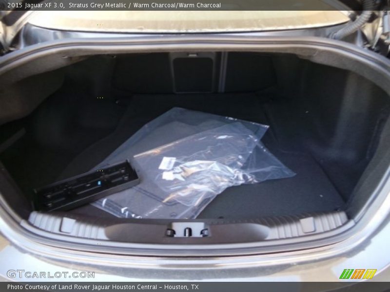 Stratus Grey Metallic / Warm Charcoal/Warm Charcoal 2015 Jaguar XF 3.0