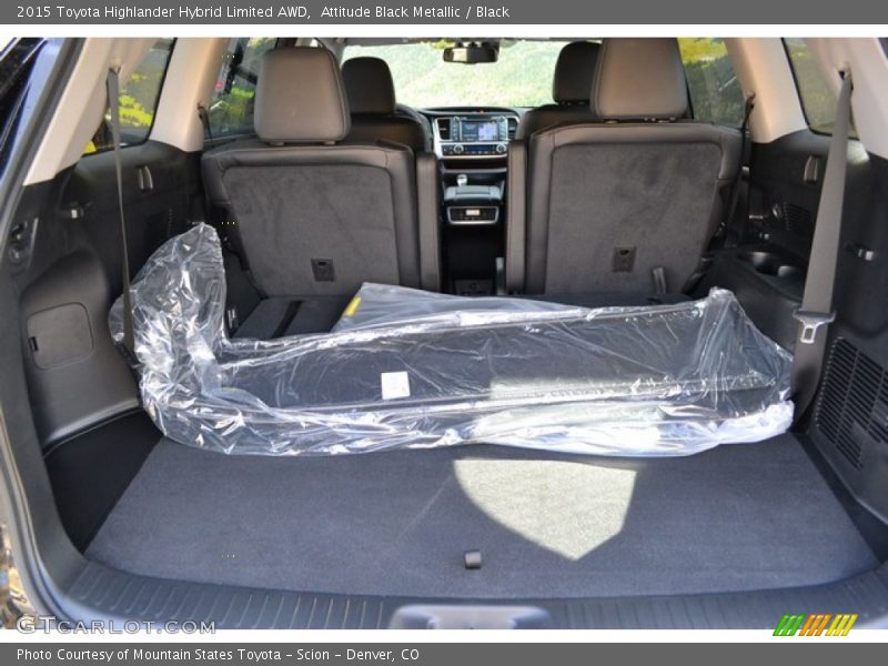  2015 Highlander Hybrid Limited AWD Trunk