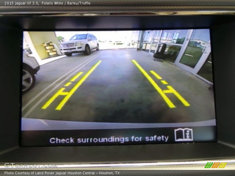 Polaris White / Barley/Truffle 2015 Jaguar XF 3.0