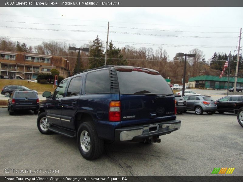 Indigo Blue Metallic / Tan/Neutral 2003 Chevrolet Tahoe LT 4x4