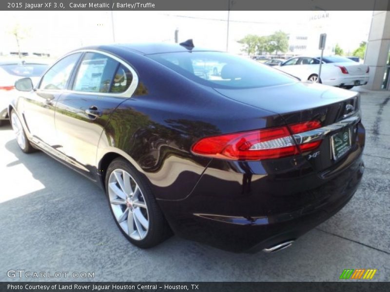 Caviar Metallic / Barley/Truffle 2015 Jaguar XF 3.0