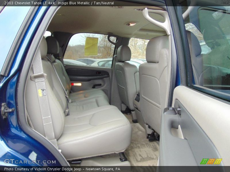 Rear Seat of 2003 Tahoe LT 4x4