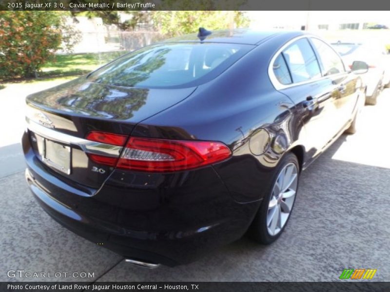Caviar Metallic / Barley/Truffle 2015 Jaguar XF 3.0