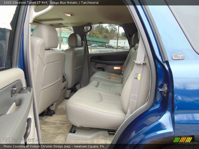 Rear Seat of 2003 Tahoe LT 4x4