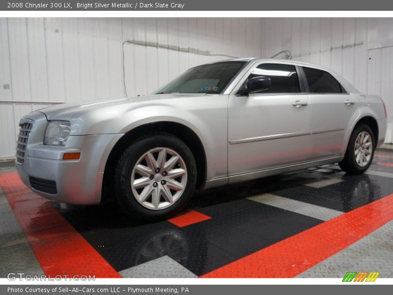 Bright Silver Metallic / Dark Slate Gray 2008 Chrysler 300 LX