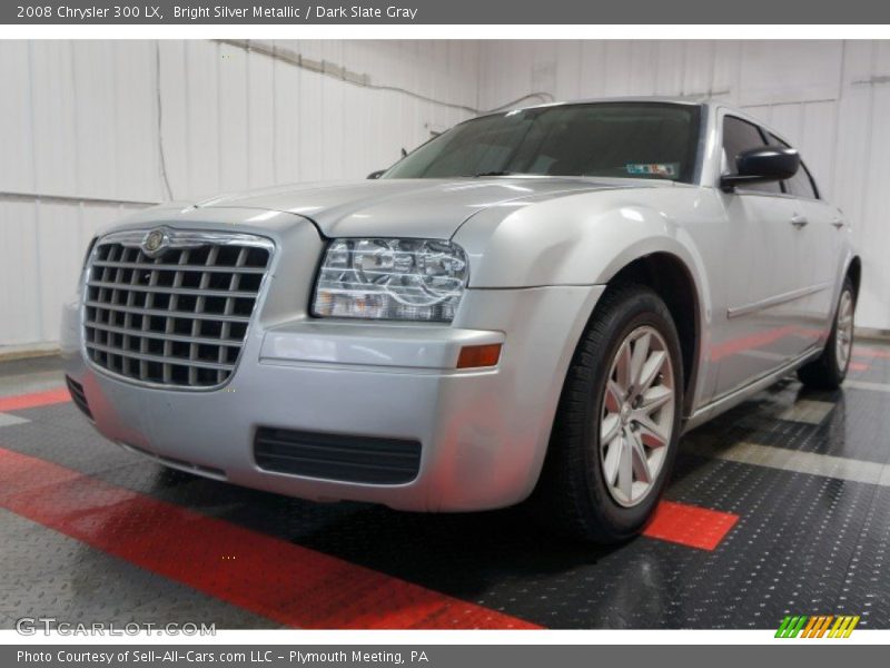 Bright Silver Metallic / Dark Slate Gray 2008 Chrysler 300 LX