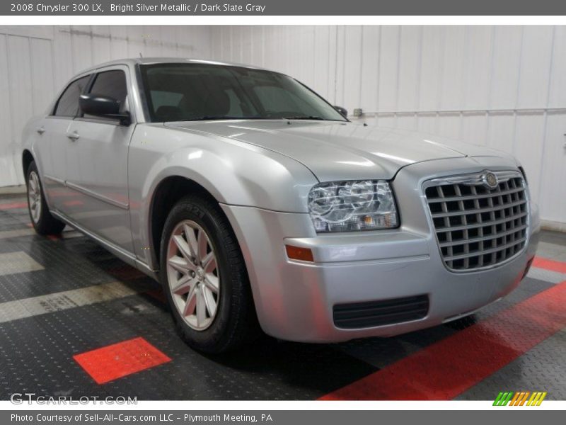 Bright Silver Metallic / Dark Slate Gray 2008 Chrysler 300 LX