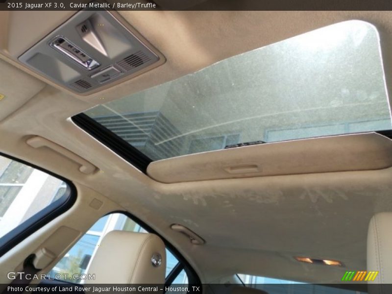 Caviar Metallic / Barley/Truffle 2015 Jaguar XF 3.0