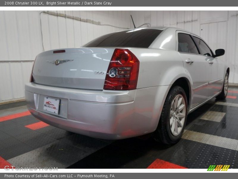 Bright Silver Metallic / Dark Slate Gray 2008 Chrysler 300 LX