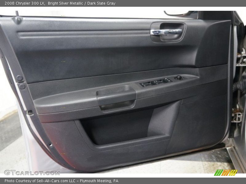 Bright Silver Metallic / Dark Slate Gray 2008 Chrysler 300 LX
