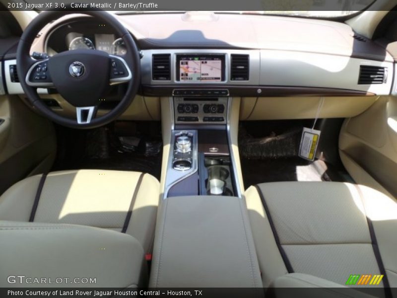 Caviar Metallic / Barley/Truffle 2015 Jaguar XF 3.0
