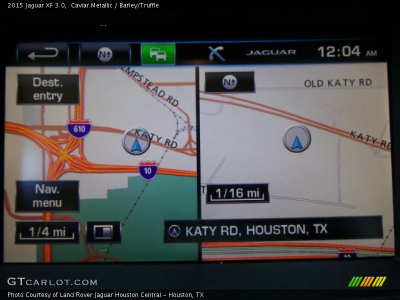 Caviar Metallic / Barley/Truffle 2015 Jaguar XF 3.0