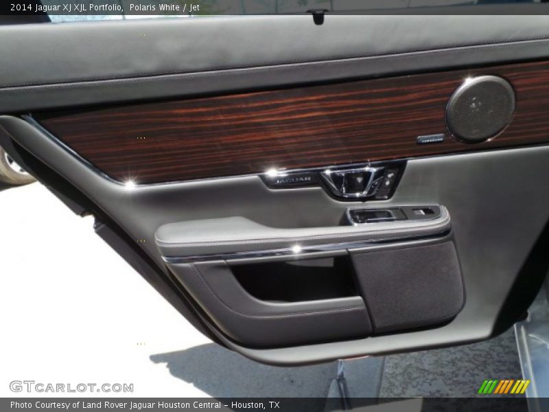 Polaris White / Jet 2014 Jaguar XJ XJL Portfolio