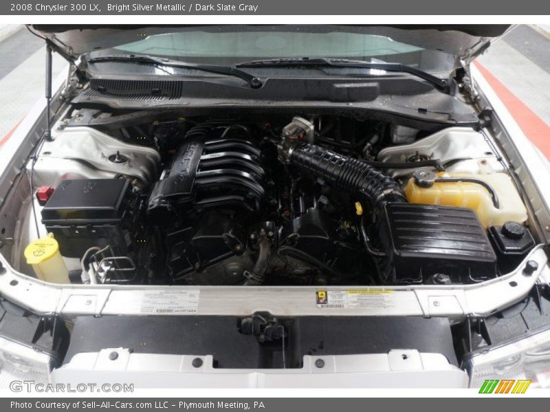 Bright Silver Metallic / Dark Slate Gray 2008 Chrysler 300 LX