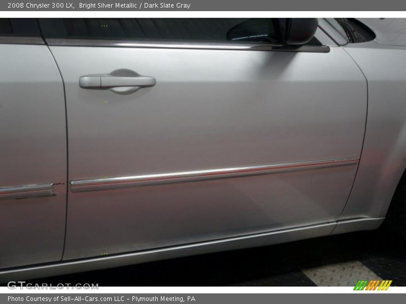 Bright Silver Metallic / Dark Slate Gray 2008 Chrysler 300 LX