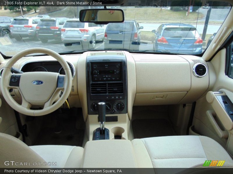 Dark Stone Metallic / Stone 2006 Ford Explorer XLT 4x4