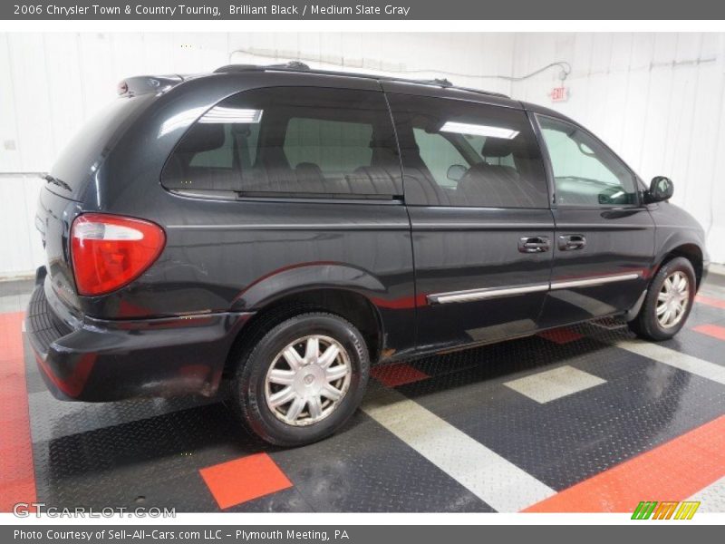 Brilliant Black / Medium Slate Gray 2006 Chrysler Town & Country Touring