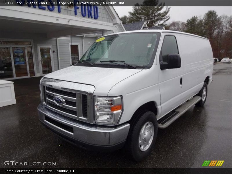 Oxford White / Medium Flint 2014 Ford E-Series Van E250 Cargo Van