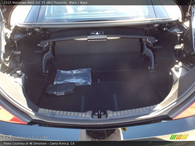  2015 SLK 55 AMG Roadster Trunk