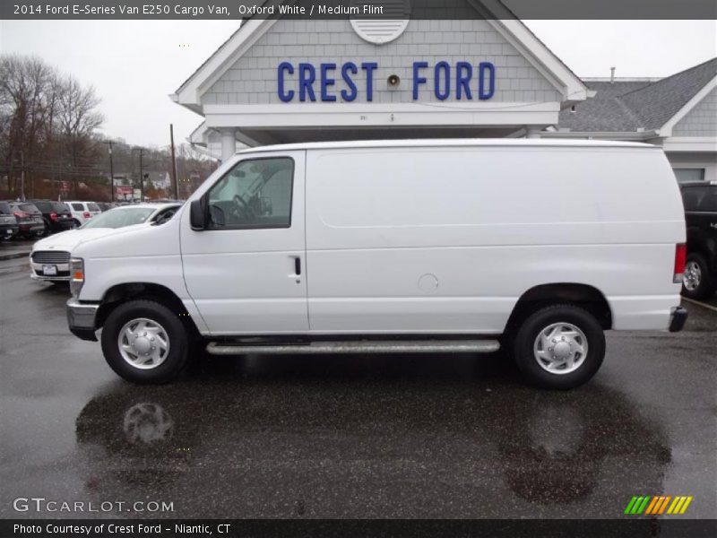 Oxford White / Medium Flint 2014 Ford E-Series Van E250 Cargo Van