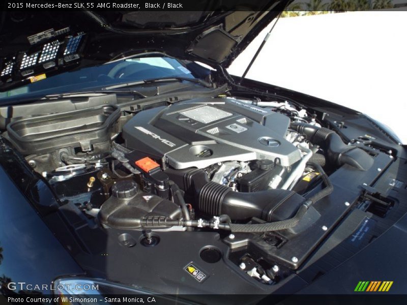  2015 SLK 55 AMG Roadster Engine - 5.5 Liter AMG GDI DOHC 32-Valve VVT V8